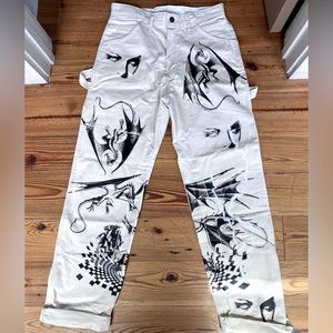 Custom screen print Dickies Cargo Pants
